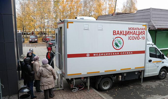 Еще два мобильных пункта вакцинации заработают в Твери