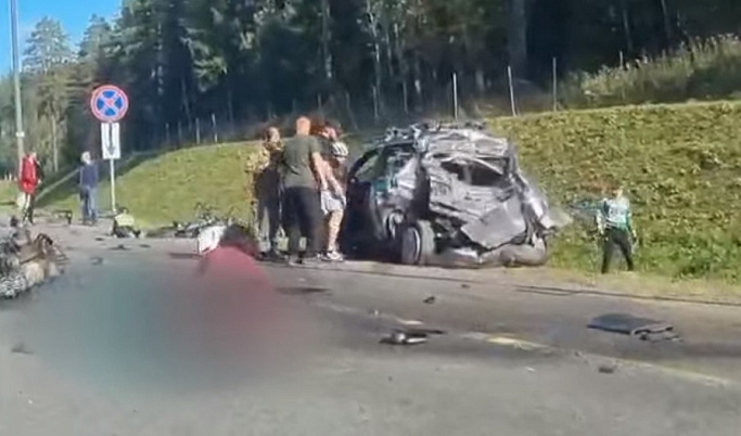 Самые тяжелые травмы в ДТП с фурой под Выборгом получила велосипедистка из Тверской области