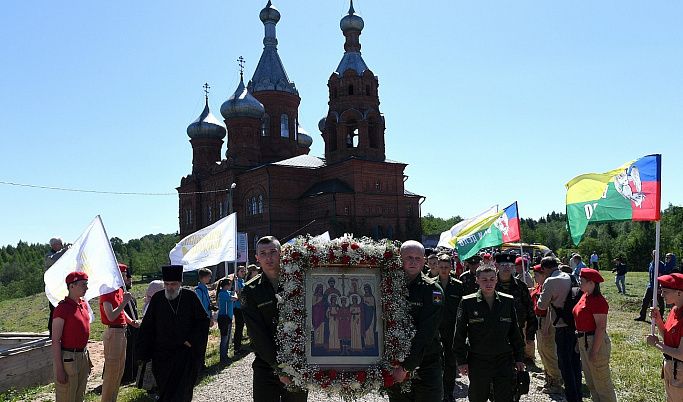 Паломники Волжского Крестного хода смогут воспользоваться бесплатным маршрутным такси от Вороново до Волговерховья