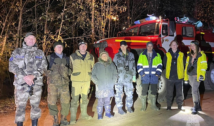 В Кимрском округе спасли пожилую женщину, потерявшуюся в лесу