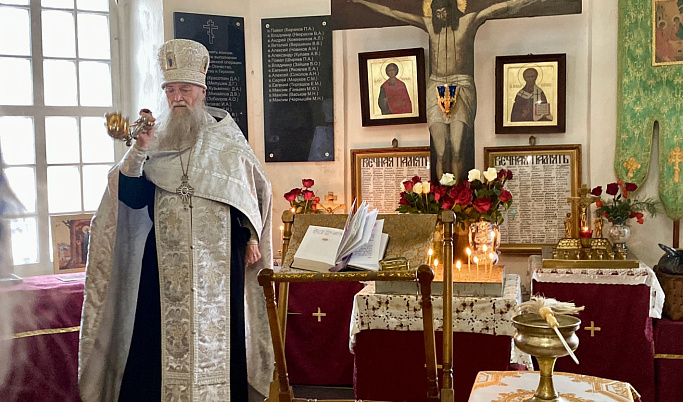 В торжокском храме открыли мемориальные доски, посвящённые погибшим на спецоперации бойцам