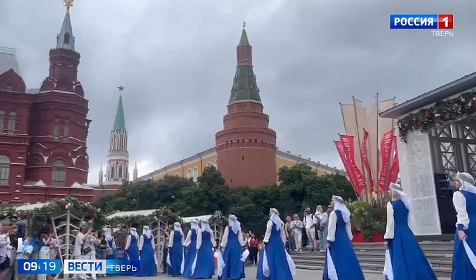 Тверские артисты выступили на гастрономическом фестивале в Москве 