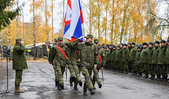 В Твери вновь проводили защитников Отечества