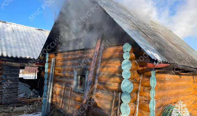 В Вышнем Волочке горела баня