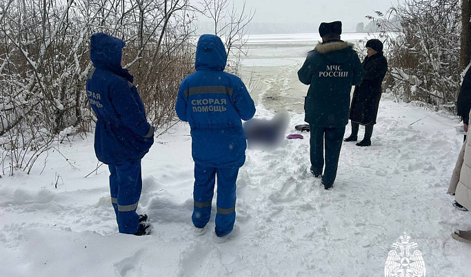 В Тверской области на Волге рыбак провалился под лед