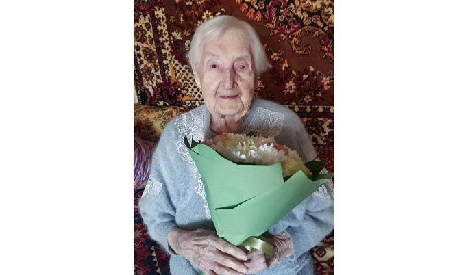 В Торжке 104-летие отмечает ветеран войны Лидия Челнокова